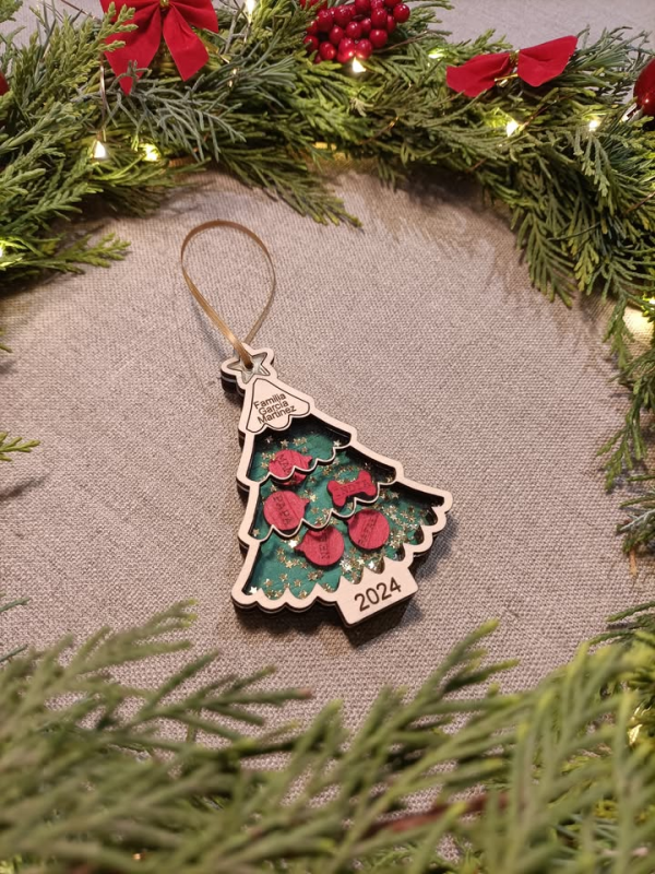 Adorno árbol de navidad 2024 - Imagen 2