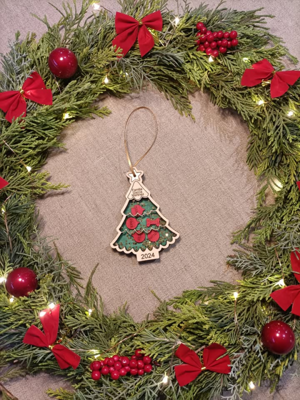 Adorno árbol de navidad 2024 - Imagen 3