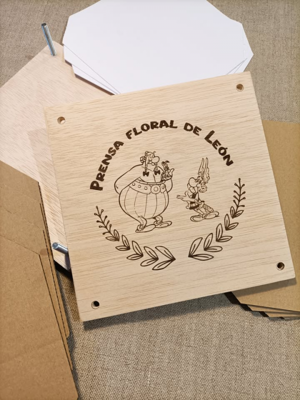 Prensa floral